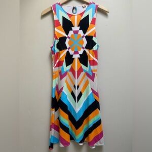 COPY - Mara Hoffman Multi Print Sleeveless Dress Size L